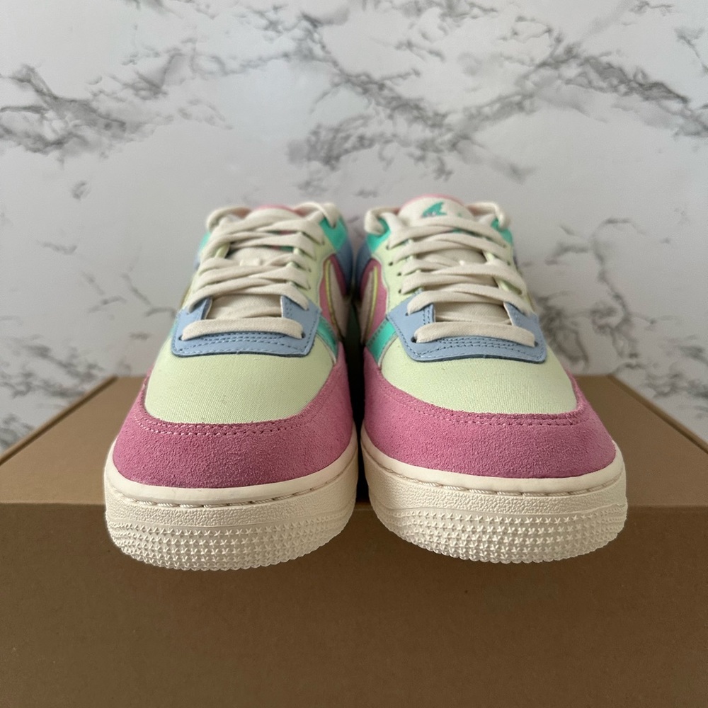 Nike Air Force 1 Patchwork Easter Athletic Shoes AH8462-400 Size 7 - Picture 3 of 8